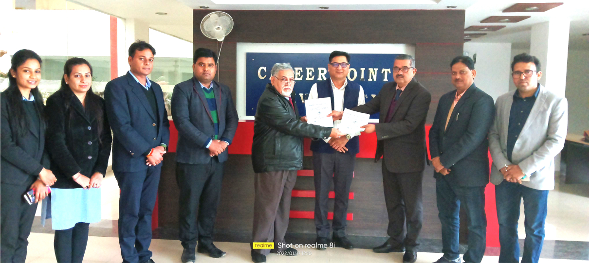 MOU with ICAR- Indian Institute of Soil _ Water Conservation, Research Centre, Kota