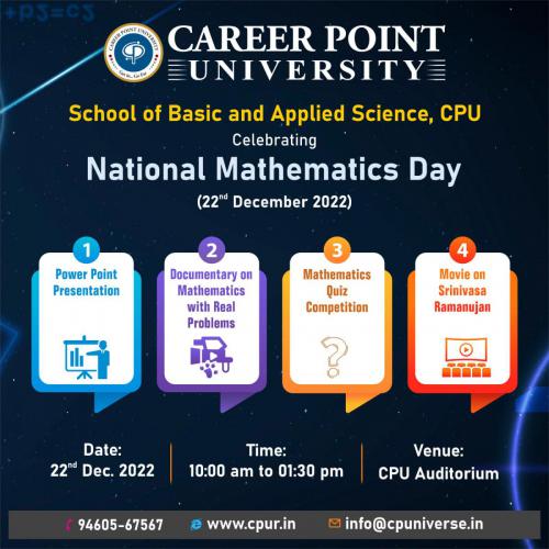 National Mathematics Day Celebration 22