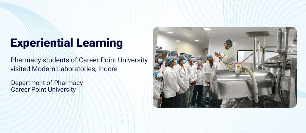 CPU Kota Pharmacy Students Visit Indore Labs