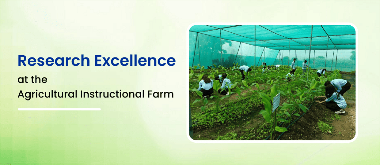 Research Excellence at the Agricultural Instructional Farm