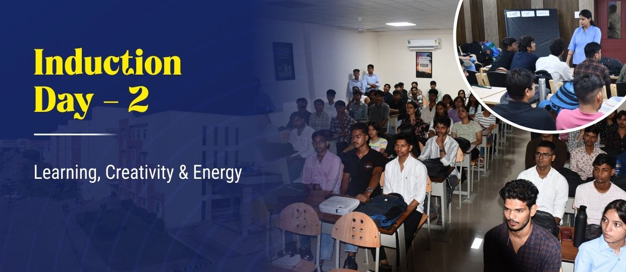 Induction Day 2 at Career Point University Kota