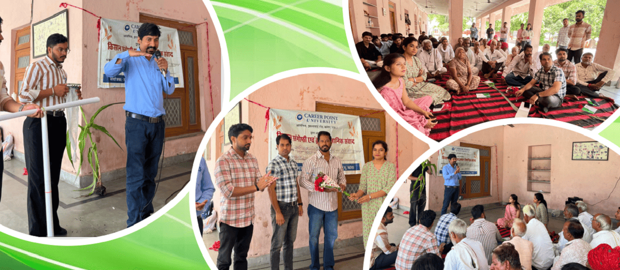 Science to the Field: CPU Empowers Alaniya Farmers with Smart Kharif Crop Protection
